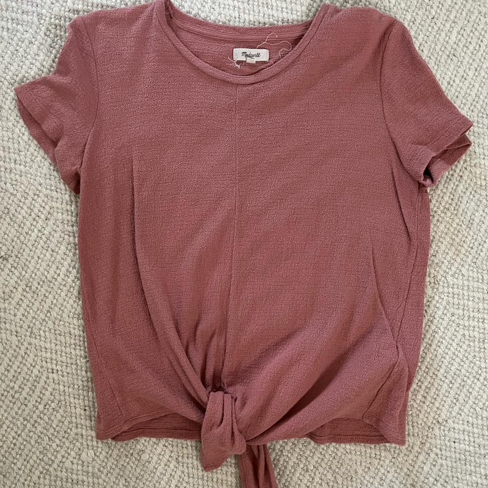 Madewell Tie-Waist Tee